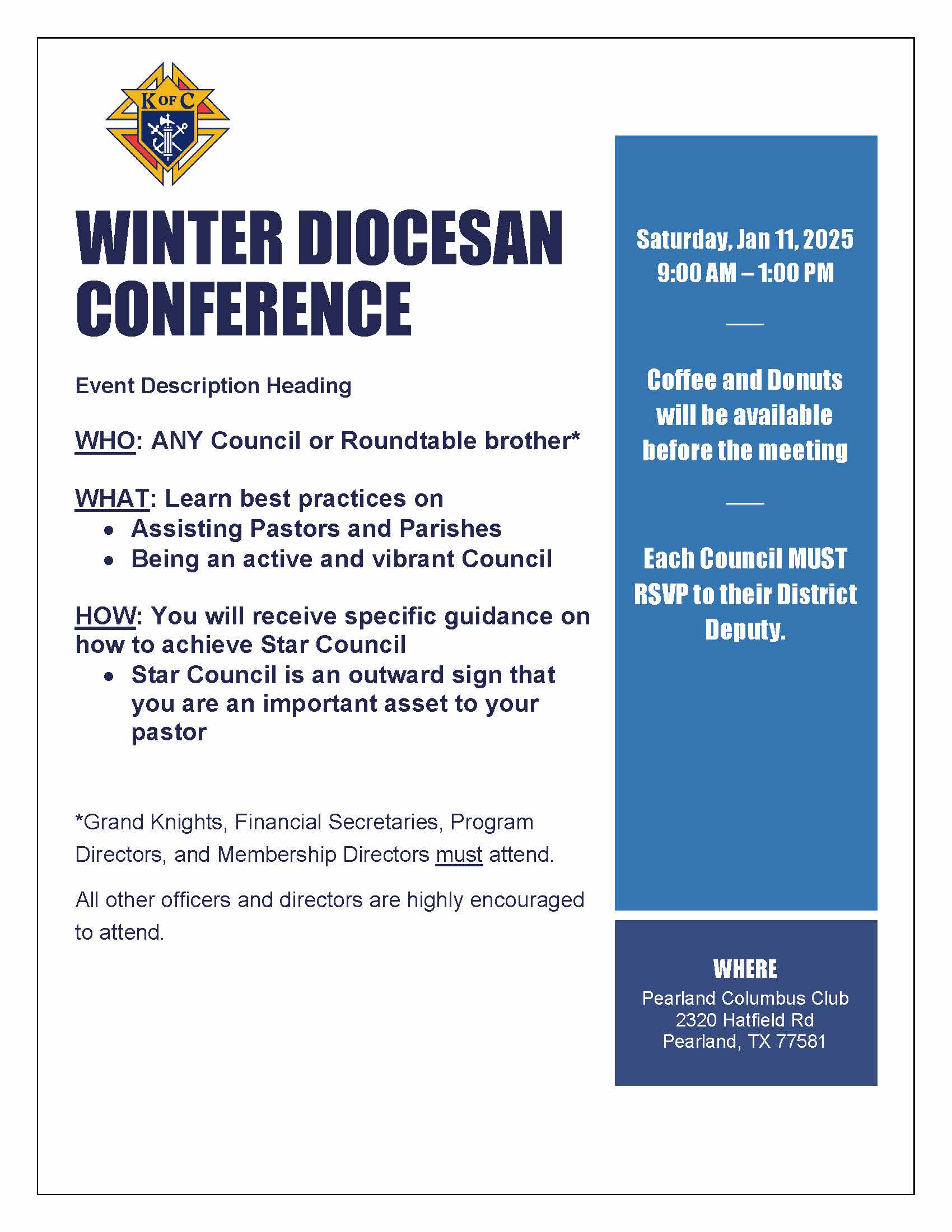 Winter Diocesan Conference